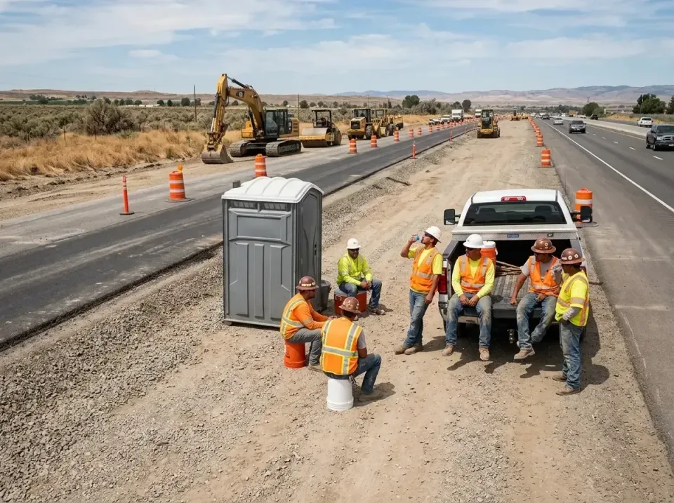 highway-road-construction-crew-007 — frequently asked questions, Porta Potty and Restroom Rentals in Willows, CA